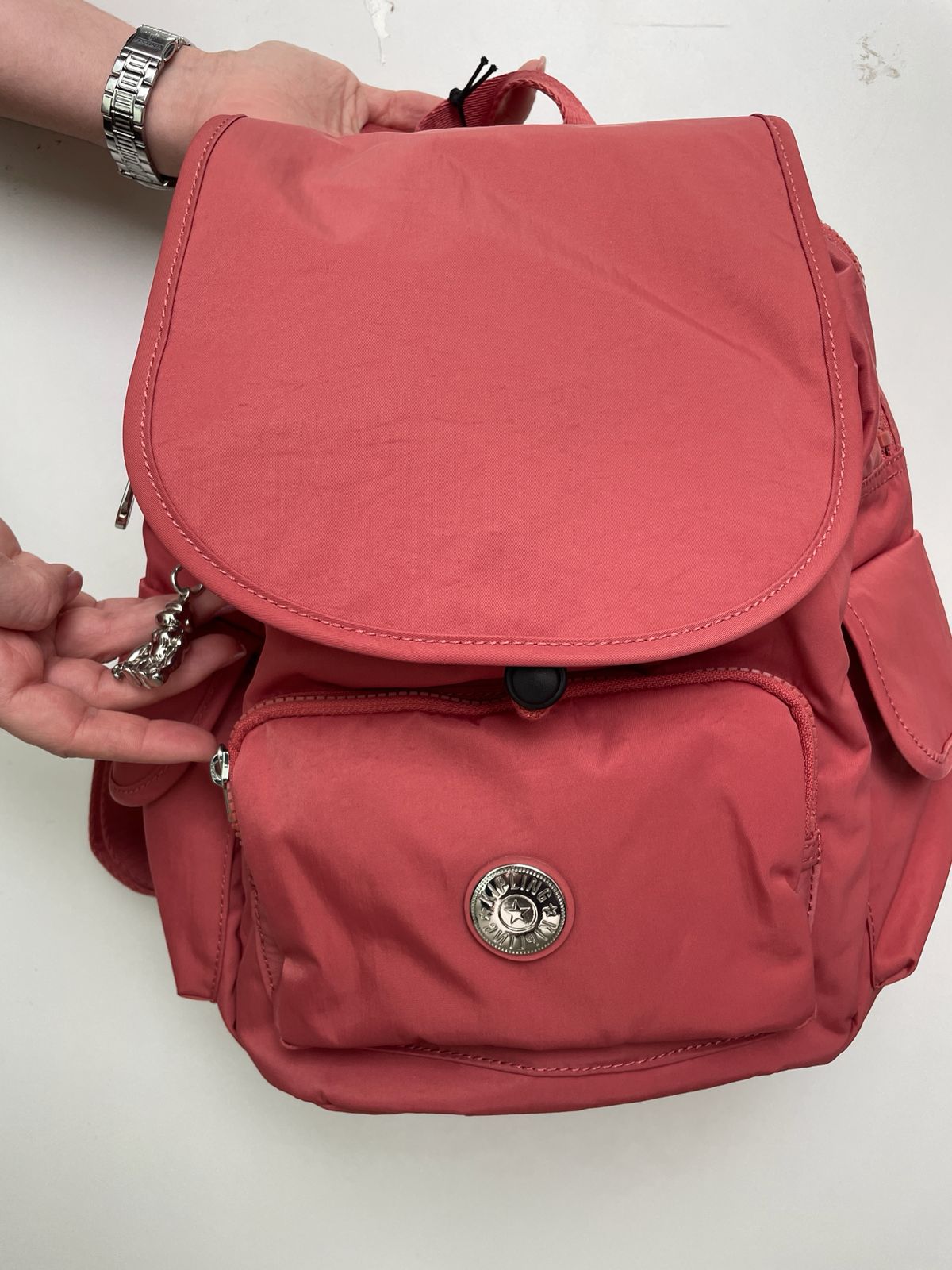 Mochila - Kipling - City Pack S - Grand Rose