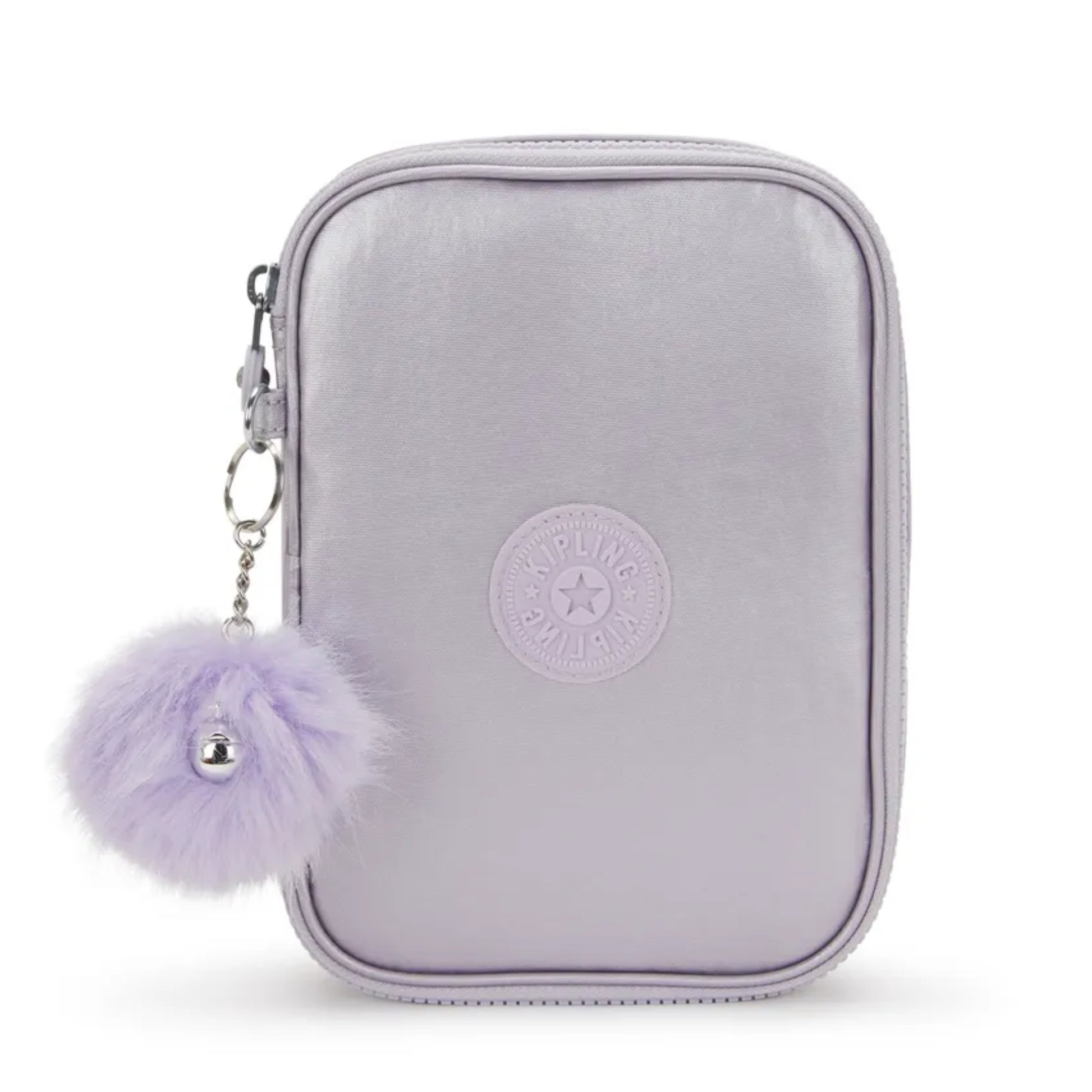 Estojo 100 Pens - Kipling - Lilac M Met - frente