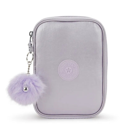 Estojo 100 Pens - Kipling - Lilac M Met - frente