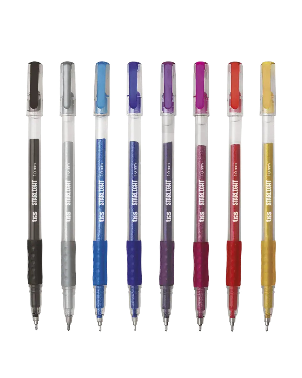 Caneta Gel - Tris - Starlight - c/ Glitter - 1.0mm
