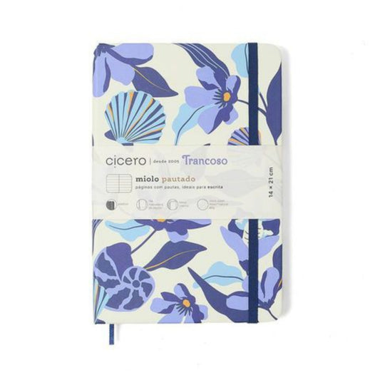 Caderneta - Cícero - Trancoso - Pautado 14X21 - Off White