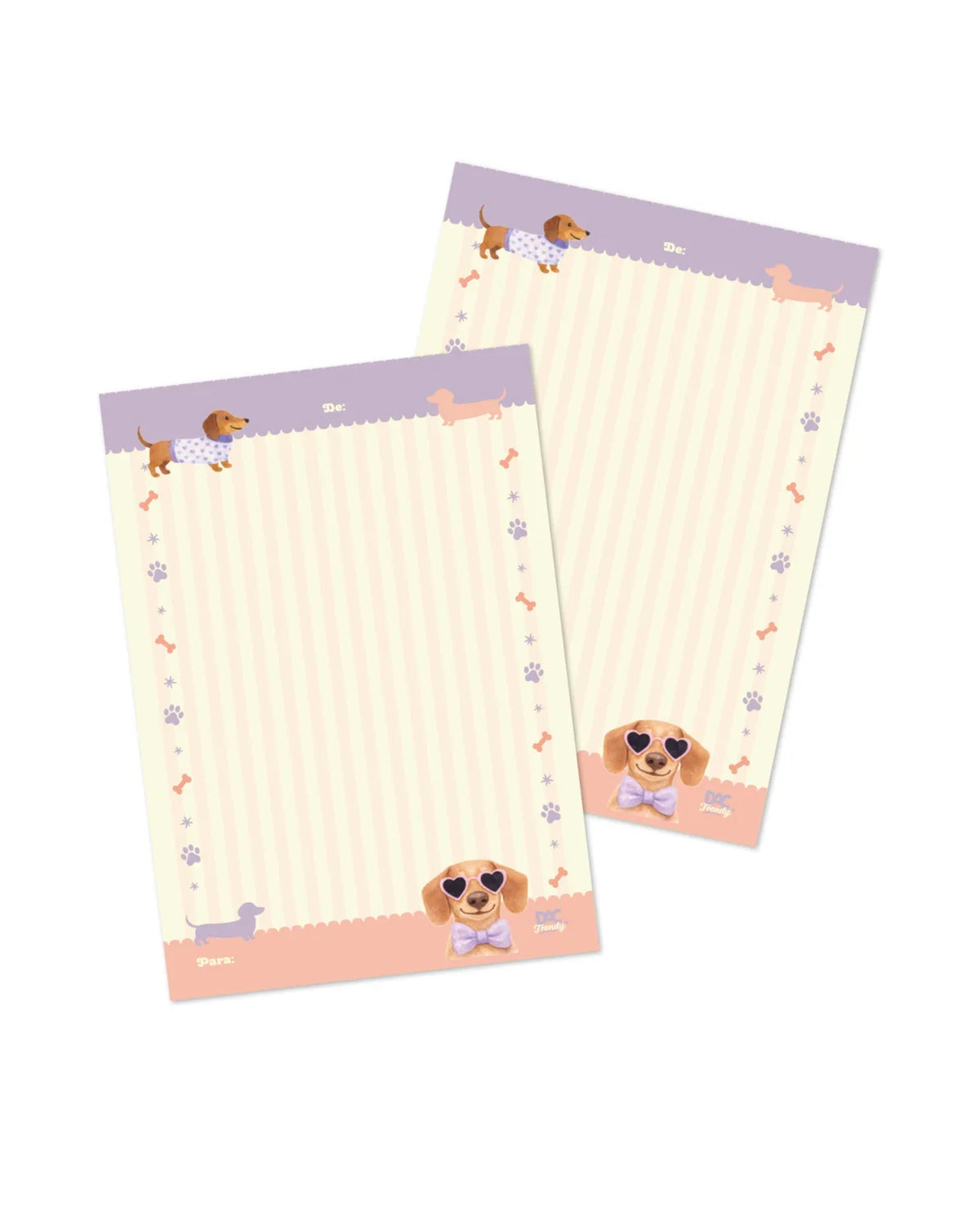 Papel de Carta- DAC - Trendy - Sweet Pets - 48Fls