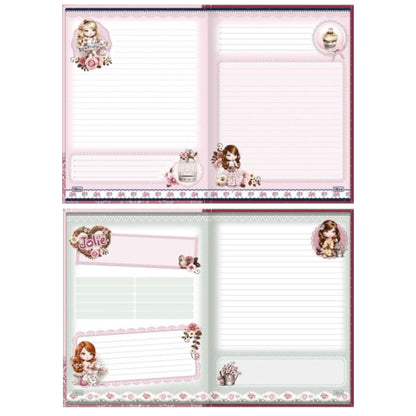 Caderno Colegial - Tilibra - Jolie -  176 mm x 239 mm - Nova Coleção - 160 Fls