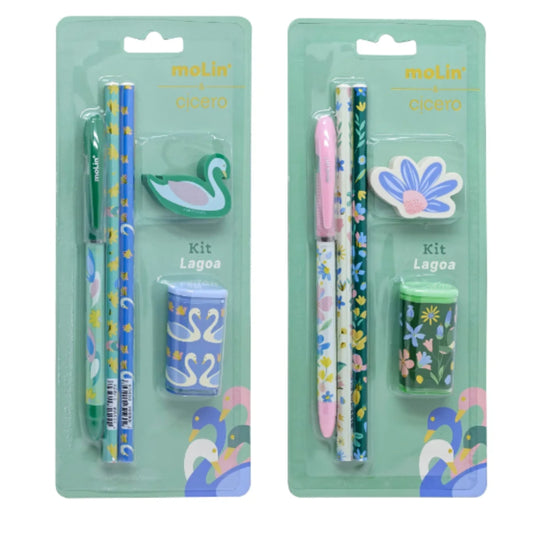 Kit Escolar - Molin + Cícero - Lagoa