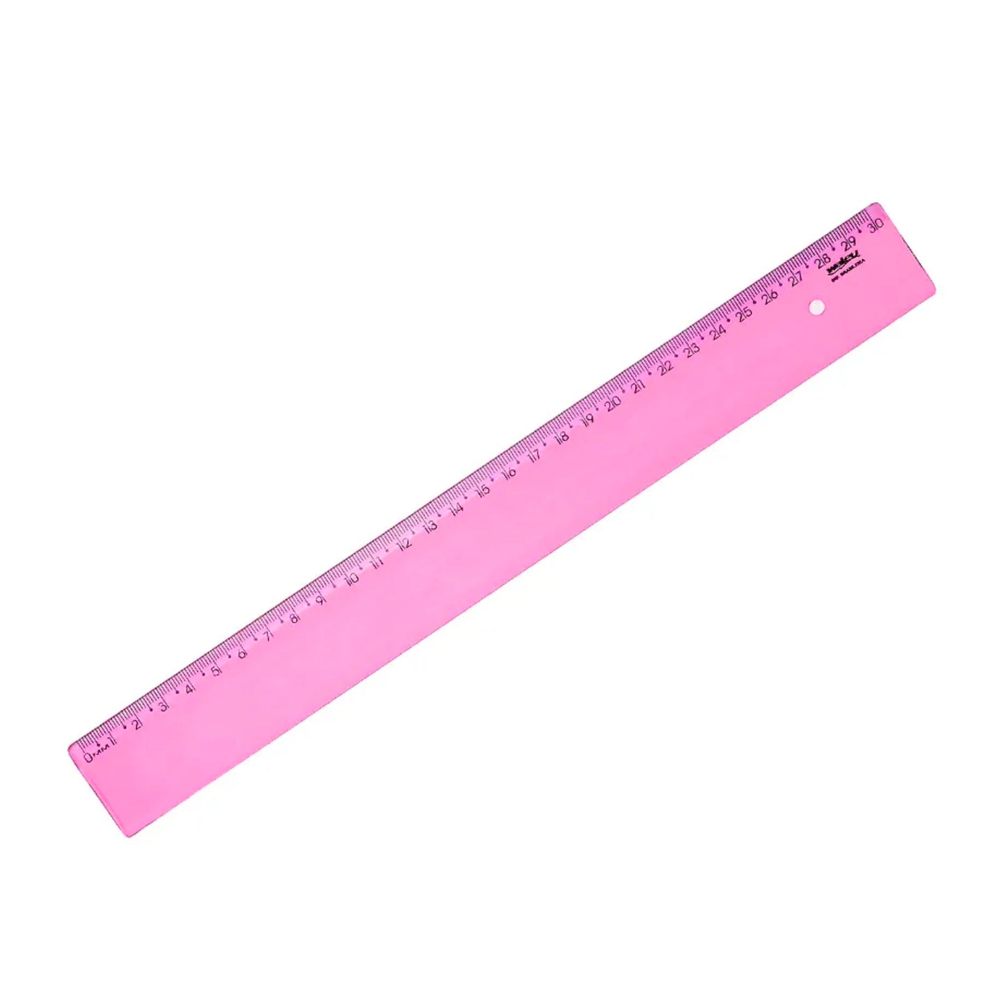 Régua - Maxcril - 30cm - Rosa