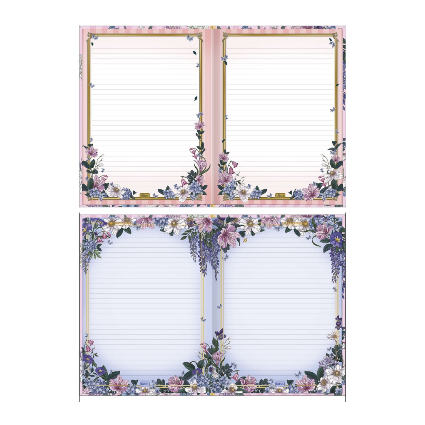 Caderno Colegial - Tilibra - Bridgerton - Nova Coleção - 176mm x 239mm - 80Fls