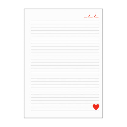 Caderno Colegial Argolado - Molin - Pink Heart - Capa Dura - 80 Folhas