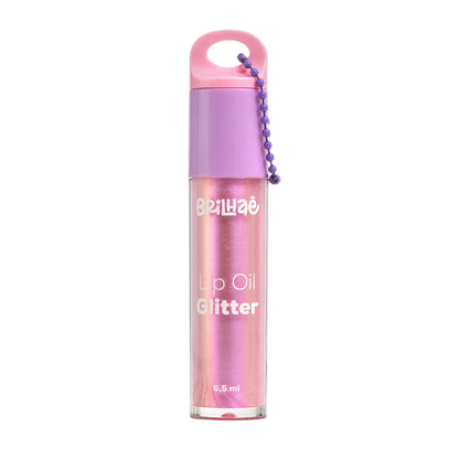 Lip Oil - Brilhaê - Glitter 6,5ml c/ Acessório