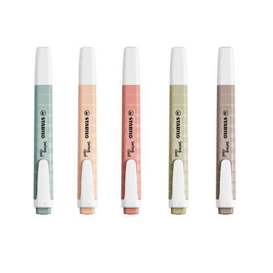 Marca Texto - Stabilo - Swing Cool - Nature Colors