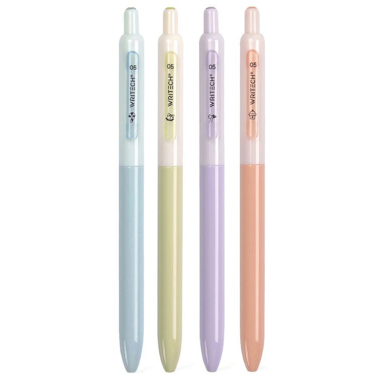 Caneta Gel Retrátil Cute Writech 0.5mm Tinta Azul W-0161