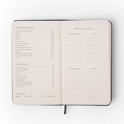 Agenda Planner 2027 - Cícero - Petit Moldura - Semanal Anotações 9x15,5