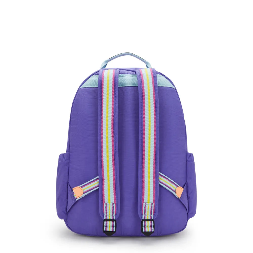 Mochila - Kipling - Seoul - Iris Purp Fun C