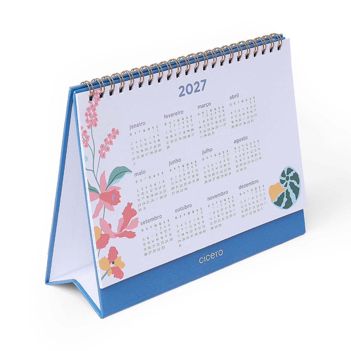 Calendário de Mesa 2027 - Cícero - Noronha - 20x15