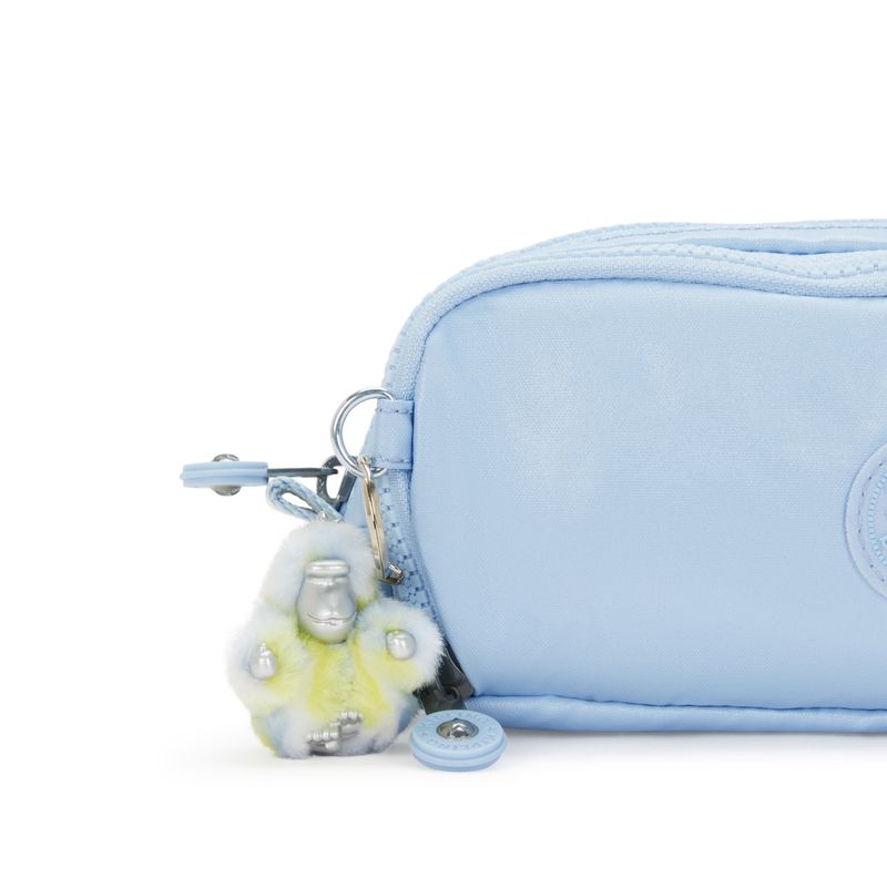 Estojo Kipling Gitroy Azul Clear Sky Met