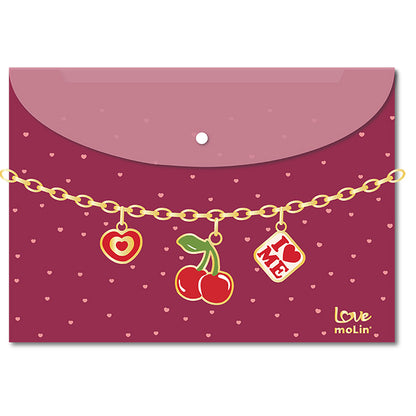 Pasta Horizontal - Molin - Love My Cherry - 33x24cm