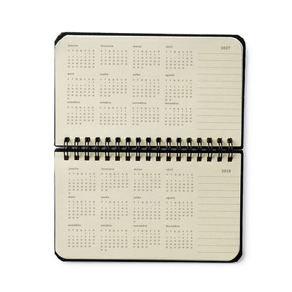 Agenda Planner Wire-o 2027 - Cícero - Veredas Gelo - Semanal Office 15,5x9