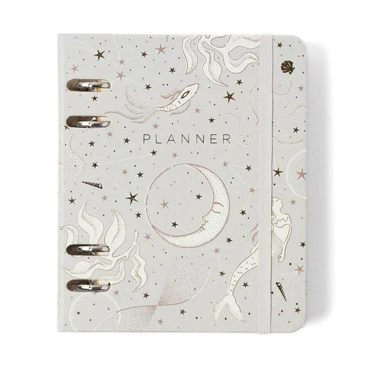 Planner Argolado 2025 - Cícero - Astral Semanal A6 Maré Off White