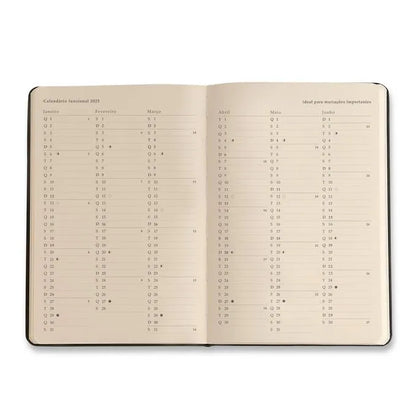 Planner 2025 - Cícero - Astral Semanal 14x21 Maré Off White