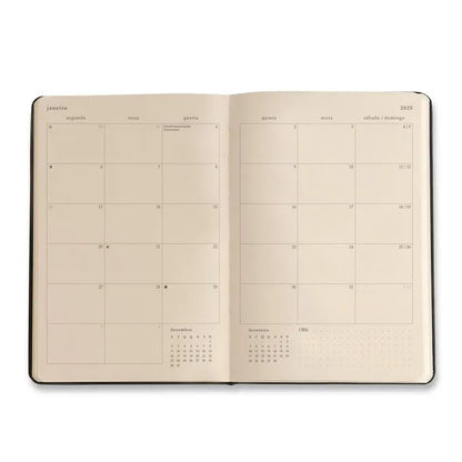 Planner 2025 - Cícero - Bossa Nova Semanal 14x21 Pontos Off White