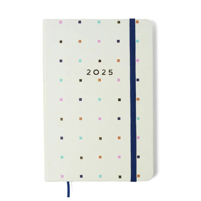 Planner 2025 - Cícero - Bossa Nova Semanal 14x21 Pontos Off White