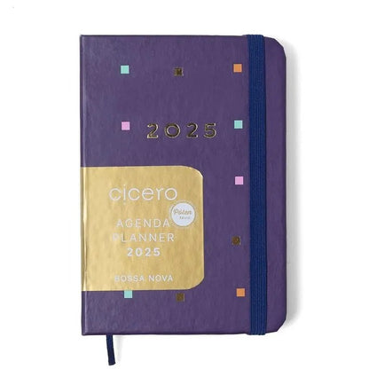 Planner 2025 - Cícero - Bossa Nova Semanal 9x13 Pontos Azul