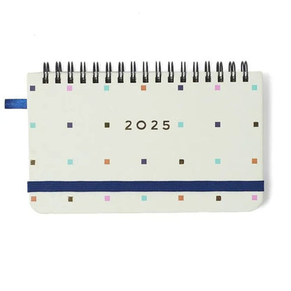 Planner Wire-O 2025 - Cícero - Bossa Nova Semanal Office 15,5x9 Pontos Off White