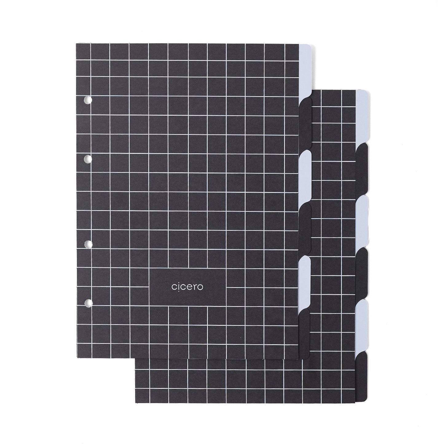 Caderno Criativo Argolado - Cícero - Libélulas Pautado 17x24 Preto