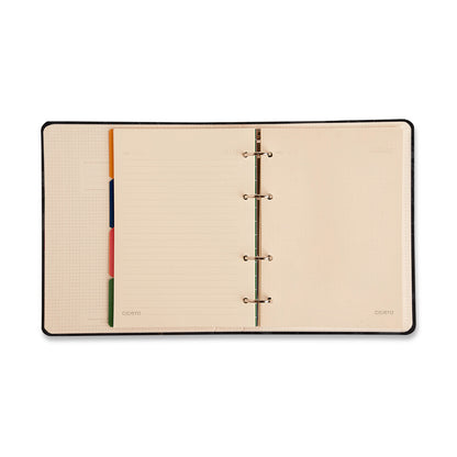 Caderno Criativo Argolado - Cícero - Libélulas Pautado & Pontado A5