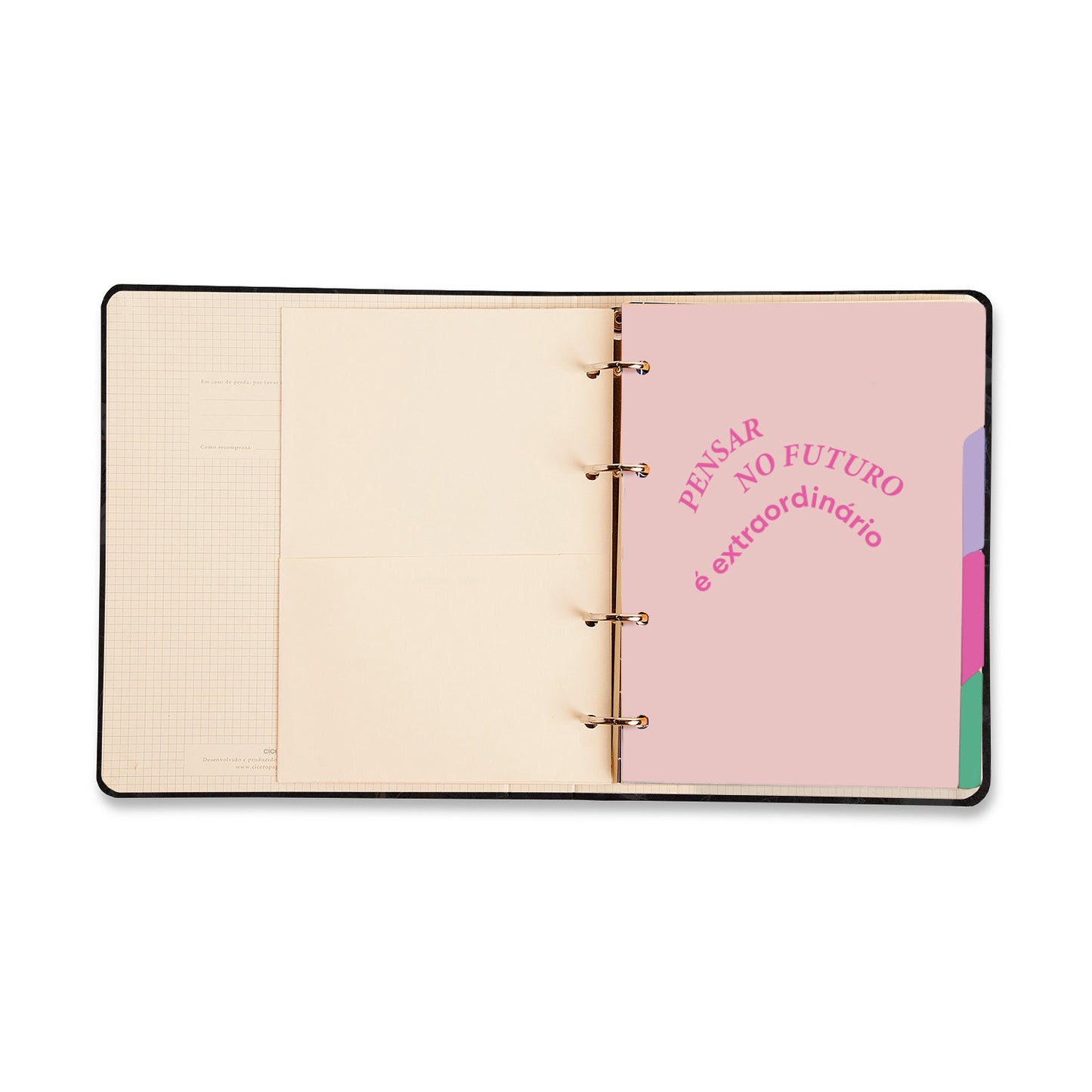 Caderno Criativo Argolado - Cícero - Melissa Pautado & Pontado A5