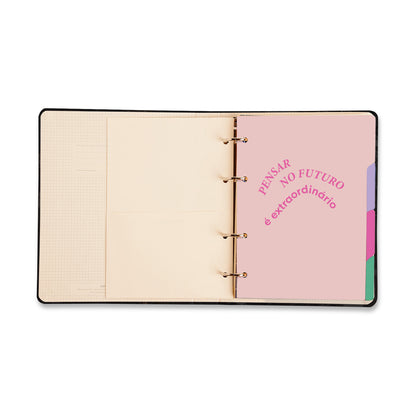 Caderno Criativo Argolado - Cícero - Melissa Pautado & Pontado A5