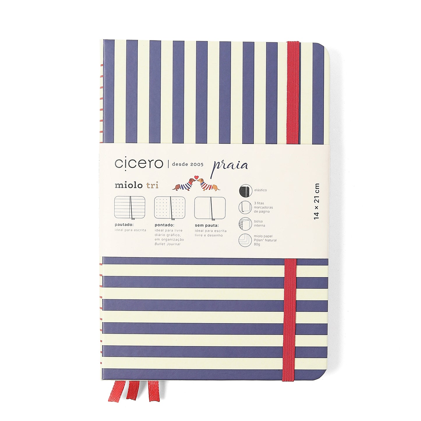 Caderneta - Cícero - Praia Miolo Tri 14x21 Barraca