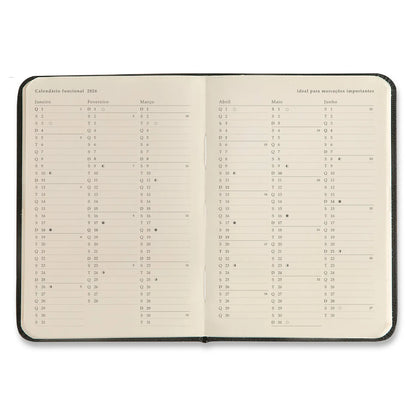 Planner 2026 - Cícero - Doce Florada - Semanal 9x13 -  Off White