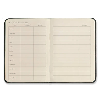 Planner 2026 - Cícero - Doce Florada - Semanal 9x13 -  Off White