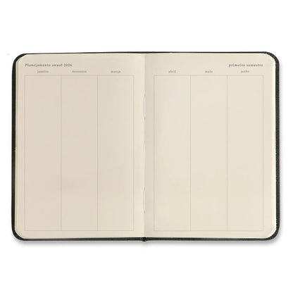 Planner 2026 - Cícero - Doce Florada - Semanal 9x13 -  Off White
