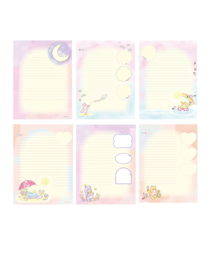 Caderno Colegial - Animativa - Ursinhos Carinhosos - 179mm x 241mm - 160Fls - NOVA COLEÇÃO