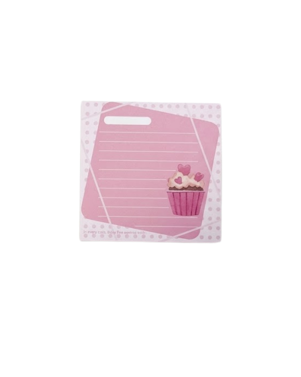 Bloco de Anotações - Love Flavoring - 80mmX80mm - 80Fls