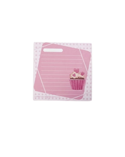 Bloco de Anotações - Love Flavoring - 80mmX80mm - 80Fls