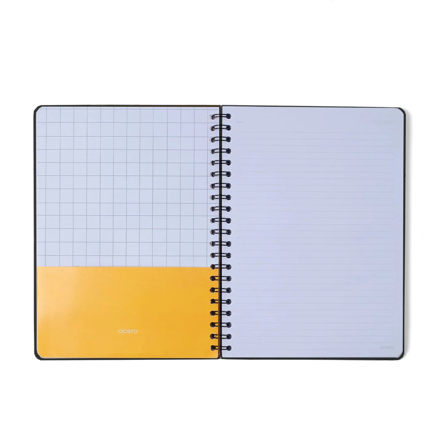 Caderno Universitário Espiral - Cícero -  Bossa Nova - Pautado -  Boemia Azul - 1 Matéria - 80fls.