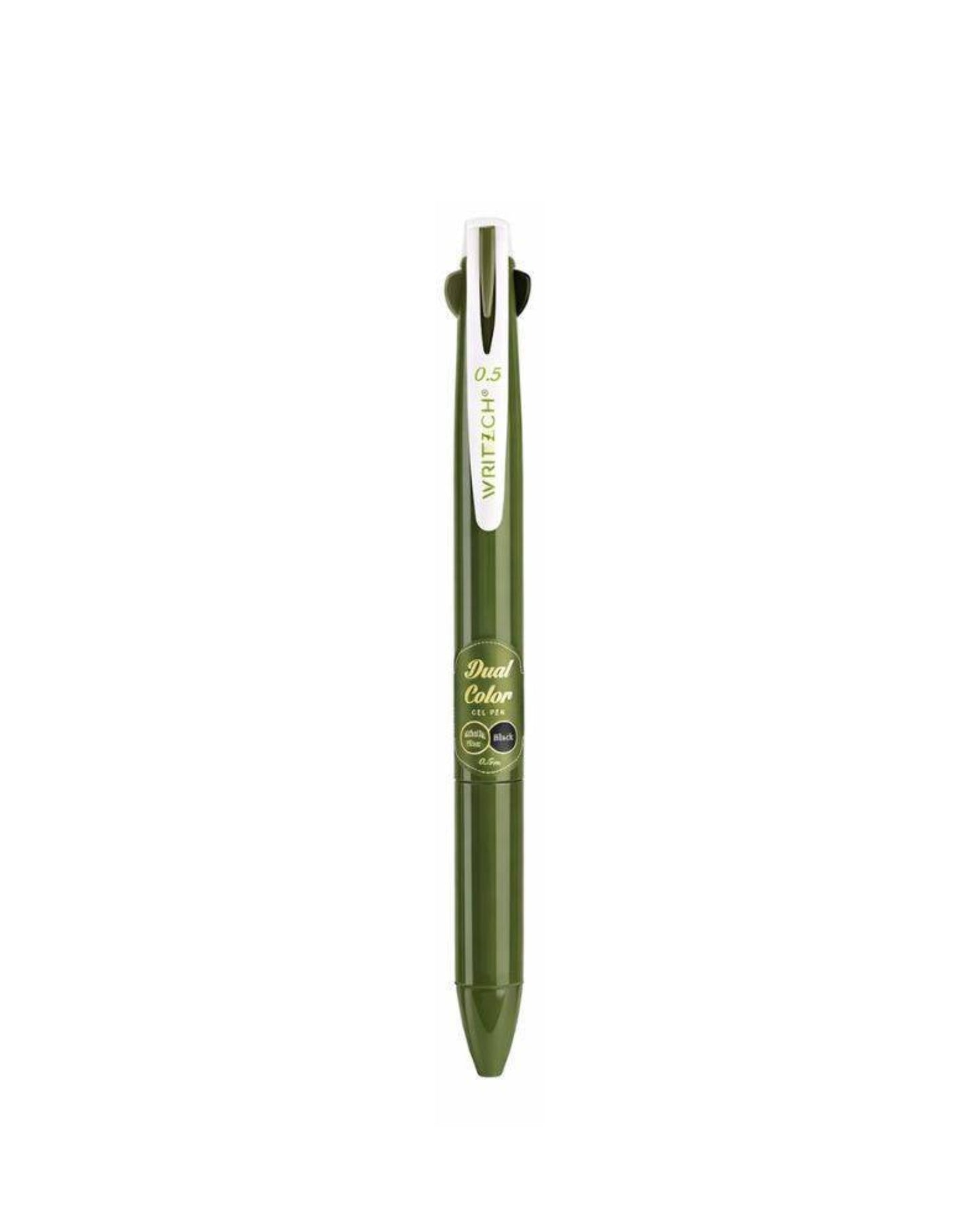 Caneta Gel - Writech -  Duas Cores W-608 - Retrátil - 0.5mm