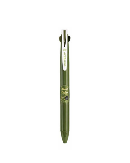 Caneta Gel - Writech -  Duas Cores W-608 - Retrátil - 0.5mm