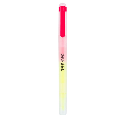 Marca Texto - Deli - Think - Cores Neon - Duplo