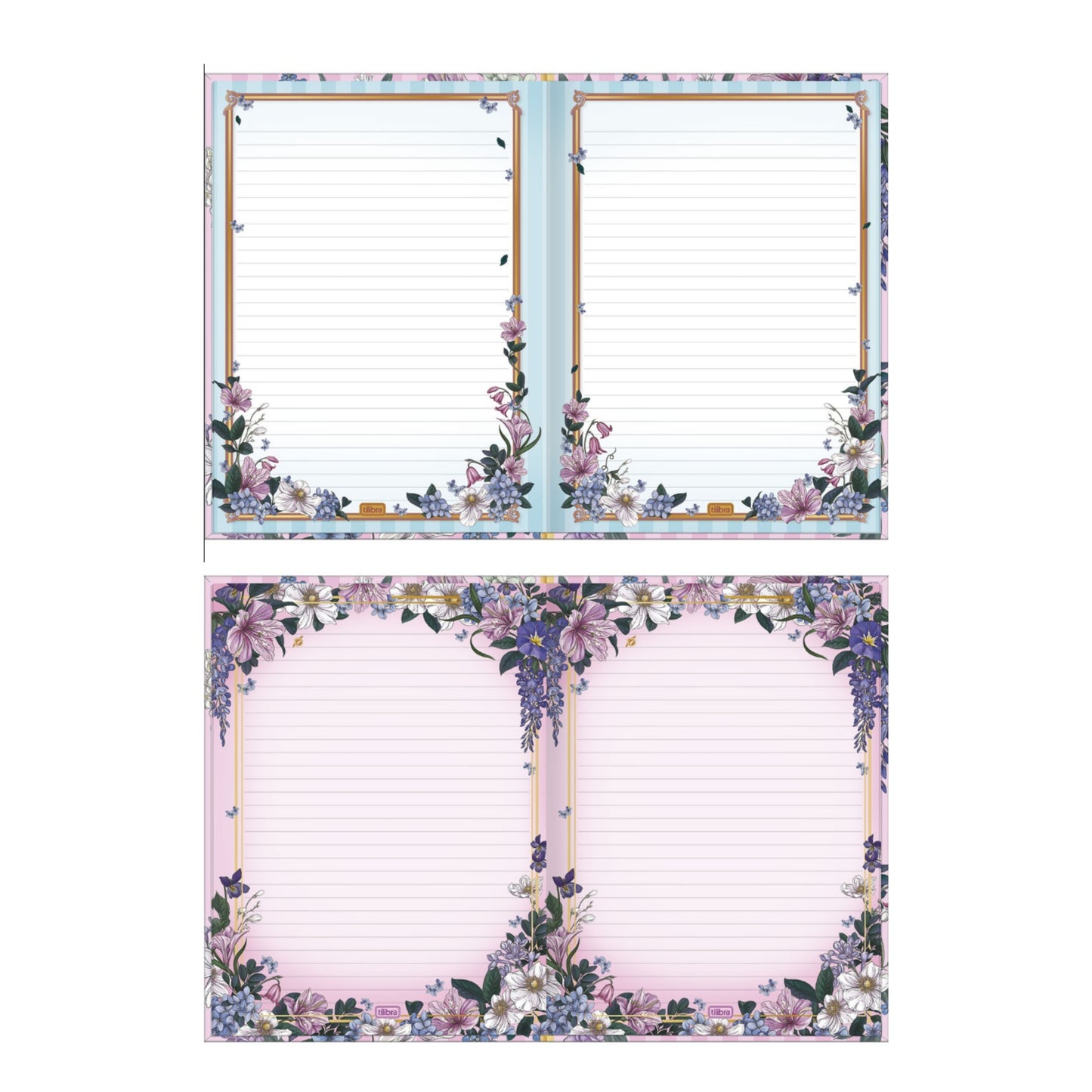 Caderno Colegial - Tilibra - Bridgerton - Nova Coleção - 176mm x 239mm - 160Fls