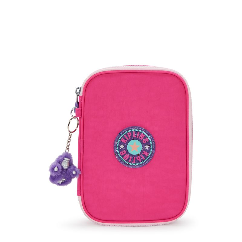 Estojo Kipling 100 Pens Rosa Intense Rose C