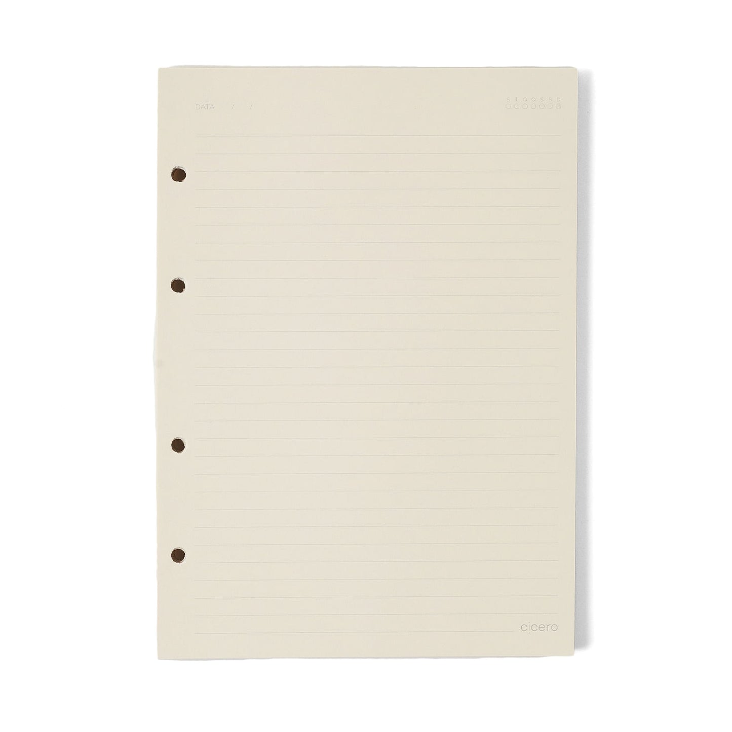 Caderno Criativo Argolado - Cícero - Veredas Gelo - Pautado 17x24