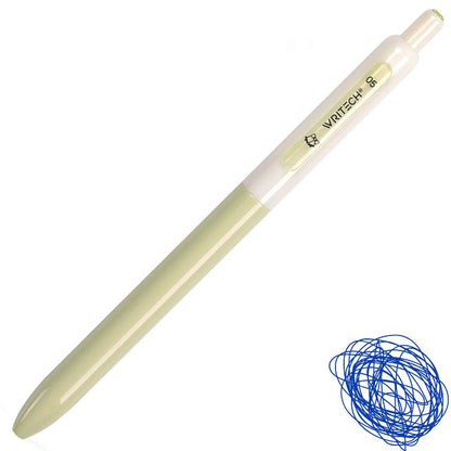 Caneta Gel Retrátil Cute Writech 0.5mm Tinta Azul W-0161