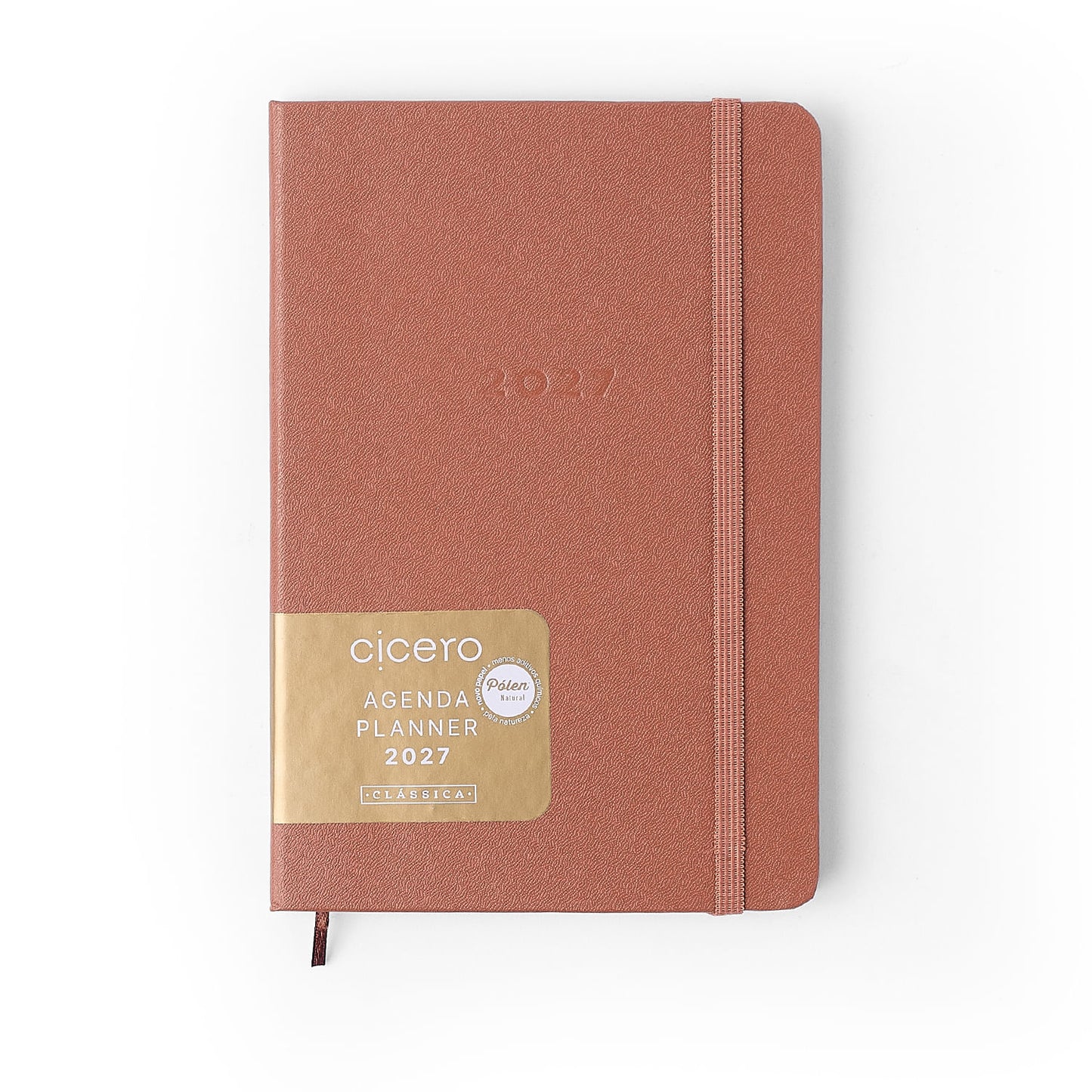 Agenda Planner 2027 - Cícero - Clássica Caramelo - Semanal 14x21