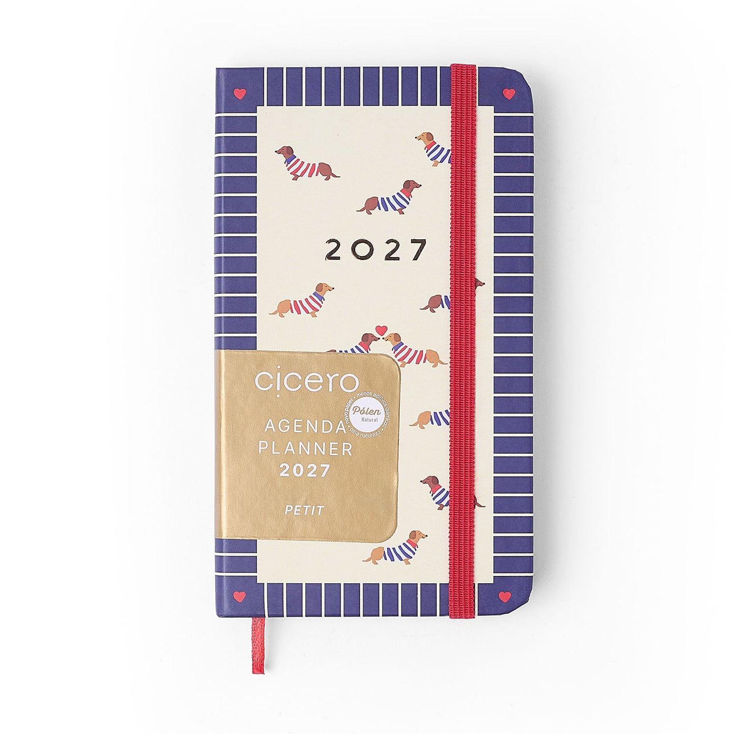 Agenda Planner 2027 - Cícero - Petit Moldura - Semanal Anotações 9x15,5