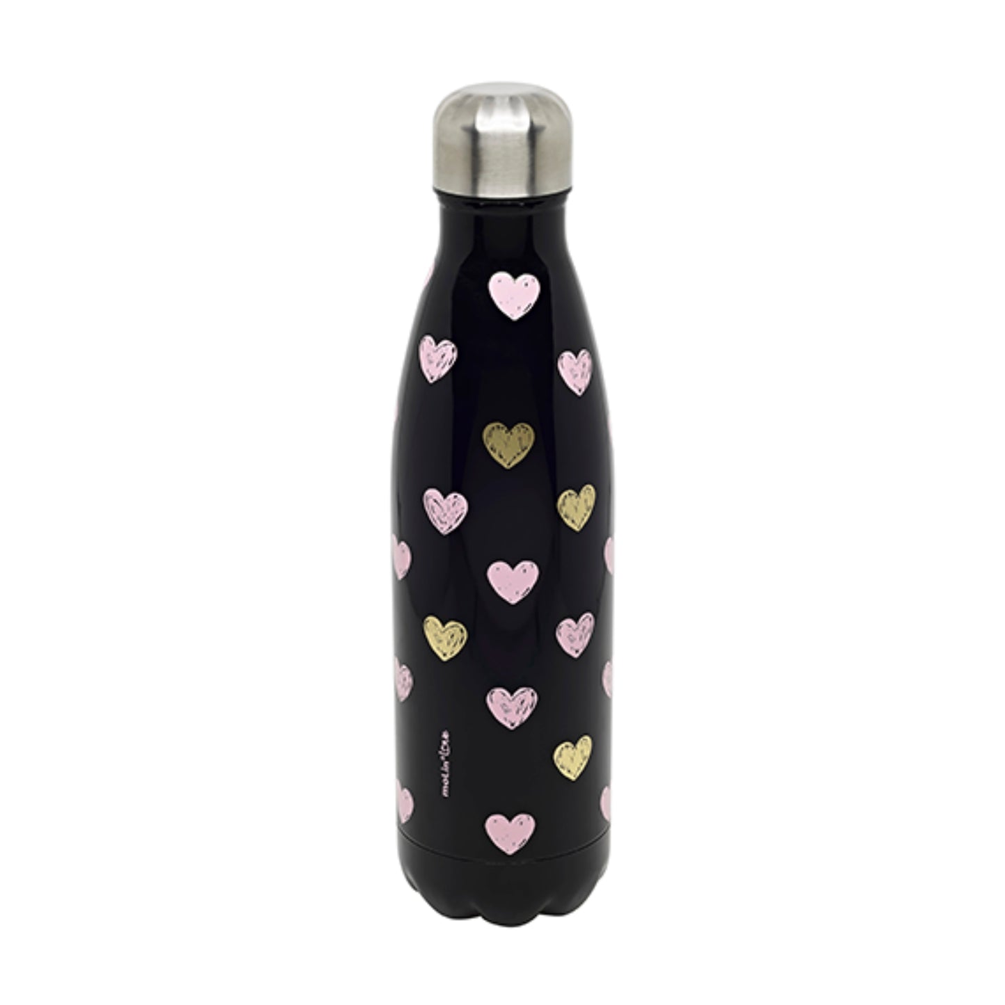 Garrafa - Molin - Black Heart - Hot&Cold - 500ml