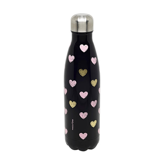 Garrafa - Molin - Black Heart - Hot&Cold - 500ml