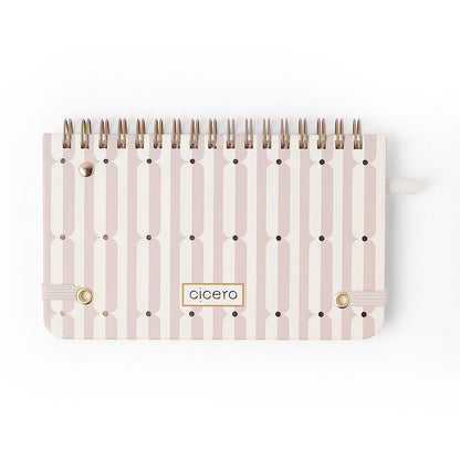 Agenda Planner Wire-o 2027 - Cícero - Veredas Gelo - Semanal Office 15,5x9
